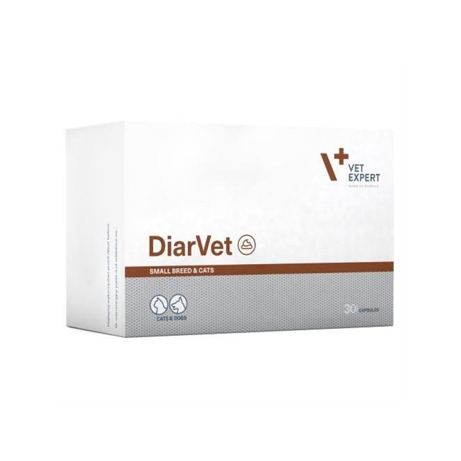 VetExpert DIARVET Small Dog/Cat 30 cps.